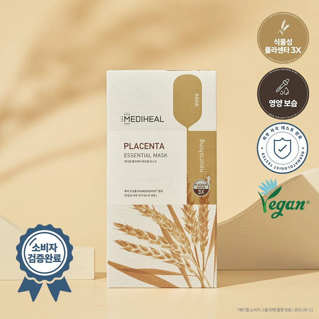 Viral Placenta Essential Mask (10 Pack)
